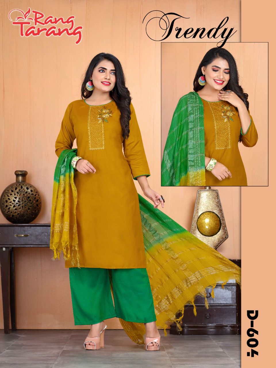 Rang Tarang Fantastic 4 Fancy Designer Festive Wear Ready Made Collection